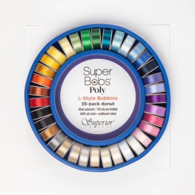 Picture of Super Bob Donut L-Style Bobbins 35pc